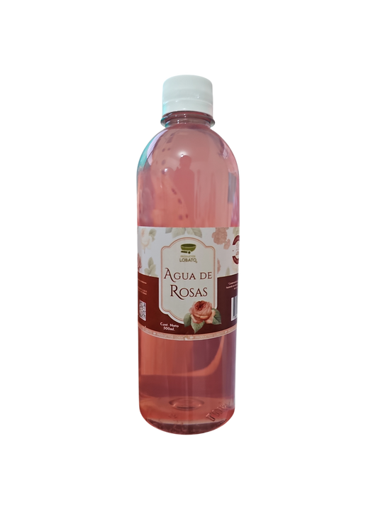 Agua De Rosas 500mL LOBATO