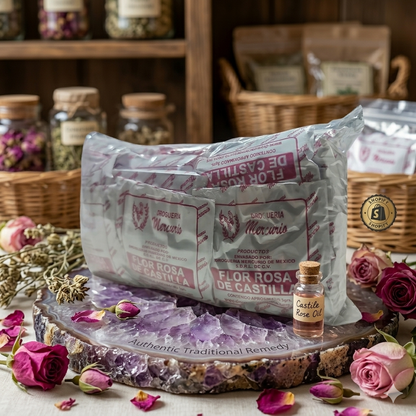 Rosa De Castilla Con 50 Sobres Marca MERCURIO