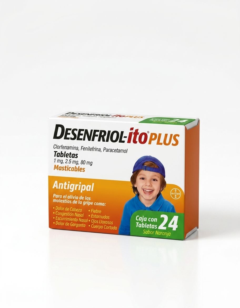 Desenfriol-ito Plus Con 24 Tabletas
