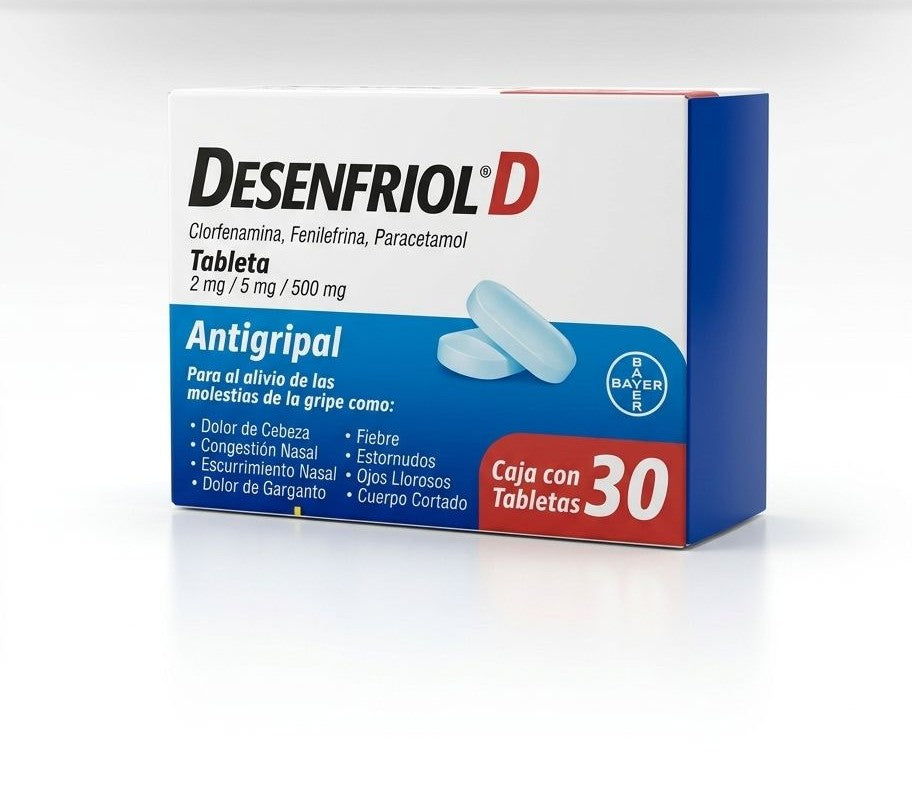 Desenfriol D Con 30 Tabletas