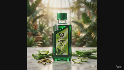 Aceite De Sábila 50mL Marca MERCURIO Paquete Con 25 Piezas